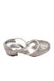 Silver Girl's Heeled Shoes - 4