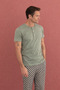 100% Cotton Pajama Set Long - 2