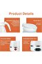 Foldable Electric Travel Kettle – Collapsible Silicone Water Boiler with One-Touch Switch – Portable Mini Electric Kettle for Travel, Hotel, Office & Home - 4