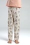 Girl's Too Pretty Print Set 2-8 Years Salmon - 3