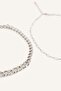 Women's 2-Piece Chain Necklace H3615Axns - 2