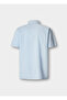Blue Pure Cotton Men Premium Shirt - 3