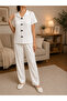 Soft Curly Fabric Comfortable Cut Pajama Set