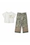Girl's Ethnic Patterned Pants Suit - 4