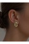 Special Design Gold Color Steel Women's Earrings - 2