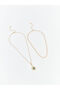 Esvab • Modern & Distinctive Women's Chain Necklace Set of 2