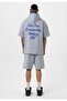 Hooded Striped Shorts Tracksuit Set - 4