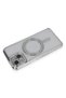 Ilkeshop New iPhone 13 Case Joke Simli Magneticsafe Case (151338) - Silver - 2