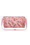 Knitting and Sewing Organizer Bag - Handicraft Organizer Bag - Pink Cosmetic Patterned Portable, Multi