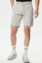 Men's Slim Fit Organic Cotton Grey Bermuda Shorts Men's Slim Fit Organic Cotton Bermuda Shorts