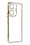 Ilkeshop New Vivo Y27 Case with Lens Silicone (182547) - Gold - 2