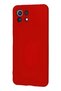 Ilkeshop New Mi 11 Lite Case Nano Inside Velvet Silicone (185657) - Red - 3