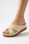 Lina Women's Anatomical Orthopedic Comfort Model Slippers Lightweight Stylish Heeled Daily Outdoor Indoor Slippers - 3