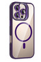 Ilkeshop iPhone 16 Pro Max Cover with Remim Lens and Magsafe Stand - (211749) Deep Purple - 2