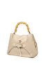 Mink Bag with Wooden Handle and Buckle 0065 - 3
