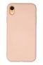 Ilkeshop New iPhone Xr Case Nano Inside Velvet Silicone (01452) - Powder