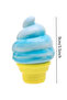 Schylling Ice Cream Cone - Sensory Squeeze Toy (Blue) - 2
