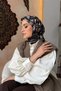 French Silk Scarf Black - 4