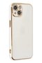 Ilkeshop New iPhone 14 Case Volet Silicone (103221) - White