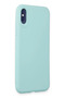 Ilkeshop New iPhone X Case First Silicone (95714) - Turquoise - 2