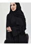 Zalina Shawl Abaya Set - Black