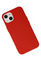 Ilkeshop New iPhone 15 Pro Case Nano Velvet Silicone (132413) - Red - 3