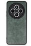 Ilkeshop New Redmi 14C Case Aras Leather Cover - (144650) Dark Green