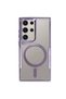Ilkeshop New Galaxy S24 Ultra Case Boyi Magsafe Silicone Cover - (144844) Deep Purple