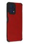 Ilkeshop New Redmi Note 12 5g Case Loop Leather Silicone (191330) - Red - 2
