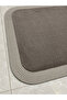 Premium Plush Jute Edge Detailed Non-Slip Base 2-Piece Bath Mat Set 90X60 & 50X70 - 6