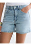 Regular Fit Women's Jean Shorts - 3