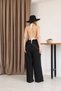 Pareo Detailed Palazzo Trousers Black - 5