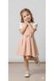 Girl's Dress Set T-Shirt Cotton Bow Detail Stylish Casual Combination 2-3-4-5 Years Old - 4