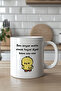 Cute Chick 330ml Printed White Ceramic Mug Cup - 4