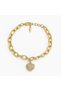 Xuping Heart Detailed Zircon Stone Women's Bracelet - 2