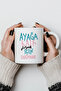 330ml Printed White Ceramic Mug Cup with Motivational Saying Theme - 5