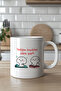 330ml Printed White Ceramic Mug Cup with Humorous Writing - 4