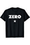 تي شيرت رجالي بتصميم ممزق بنمط نجمة "ZERO"