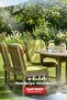 Backrest Chair Cushion Oval Lace-Up Kitchen Garden Balcony Cushion Green - 8