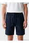 I Narrow Fit Printed Men's Pajama Bottom Shorts from Freezen Store - 3
