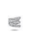 Steel Design Spiral Ring