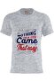 Unisex Printed Design T-Shirt (Nothing Great Ever Came That Easy)| Round Neck Regular Fit T-shirt - 5