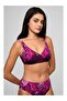 Shawl Patterned Gathering Bikini - 3