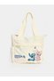 Ecru Stitch and Angel Printed Girls' Shoulder Bag - 3