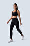 Women's Seamless Compression High-Waist Ankle Strap Seamless Leggings - 3