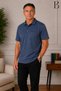 Relaxed Fit Collared Pocketed Men's Dad Summer T-Shirt - 2