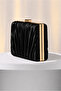 Women's Special Model Pilse Patterned Evening Dress Bag Clutch Portfolio Handheld Evening Wedding Engagement Evening Dress Bag