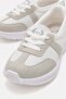 Women's Double-Faced Studded Sneakers White Stone - 4