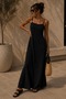Women's Daily Comfortable Fit Long Dress with Straps – Non-Iron Wrinkle-Free Fabric My3535 - 3