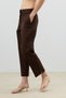 Coffee Classic Straight Cut Women's Trousers - 3